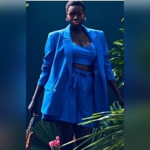 Eloquii Blue Blazer